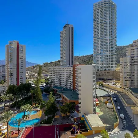아파트 Bl Piso Con 2 A 600 M De La Playa Rincon De Loix 베니돔